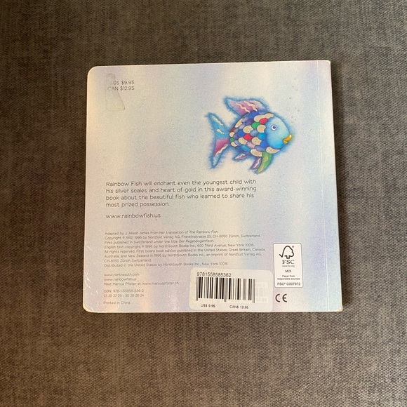4/$20 The Rainbow Fish - Picture 2 of 3
